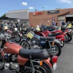 32nd Annual Chicago Vintage Motorcycle Show Honda Kawasaki