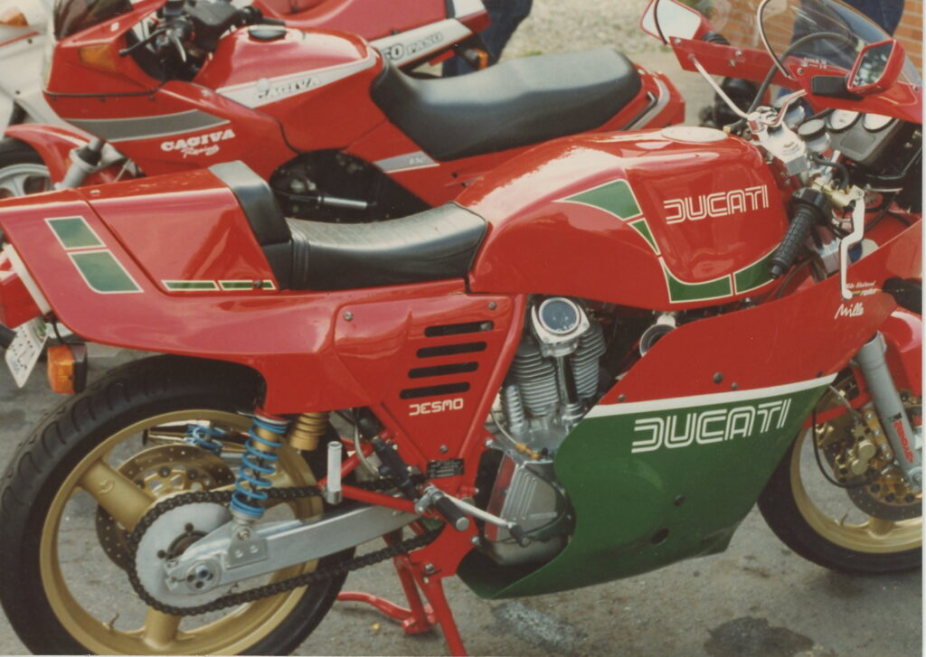 A Ducati in the 1980s